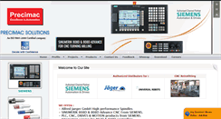 Desktop Screenshot of precimacsystems.com